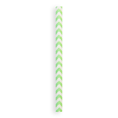 #005 STECCO IN CARTA - PATTERN ZIG ZAG VERDE