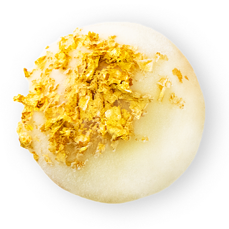 #22 MOCHI GELATO DI PANNA & SCAGLIE D’ORO EDIBILI 24KT